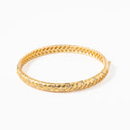 Escrava Latão Dourado com Zircônias - COLEÇÃO BRASS