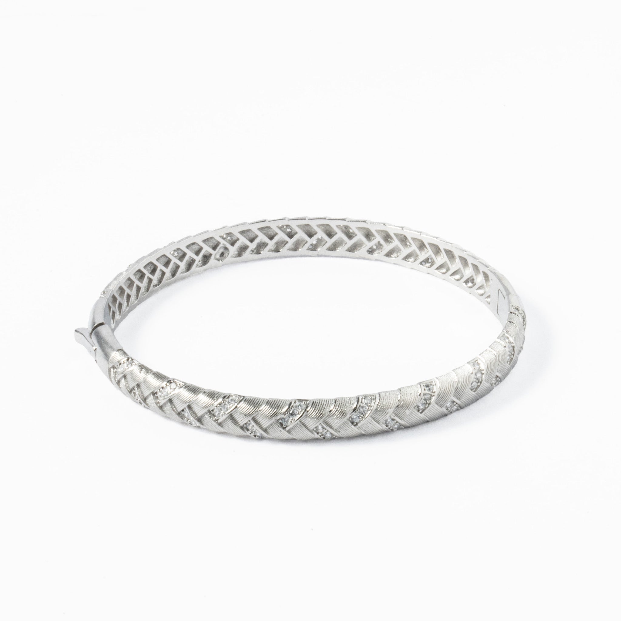 Escrava Latão com Zircônias - COLEÇÃO BRASS