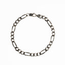 Pulseira Prata - Malha 3+1