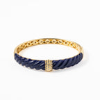 Escrava Latão Dourado com Zircônias - COLEÇÃO BRASS