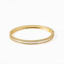 Escrava Latão Dourado com Zircónias - COLEÇÃO BRASS