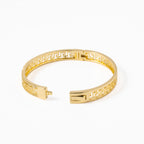 Escrava Latão Dourado com Zircônias - COLEÇÃO BRASS