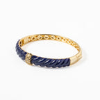 Escrava Latão Dourado com Zircônias - COLEÇÃO BRASS