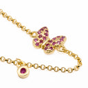 Pulseira em Prata Dourada - LOLLIPOP