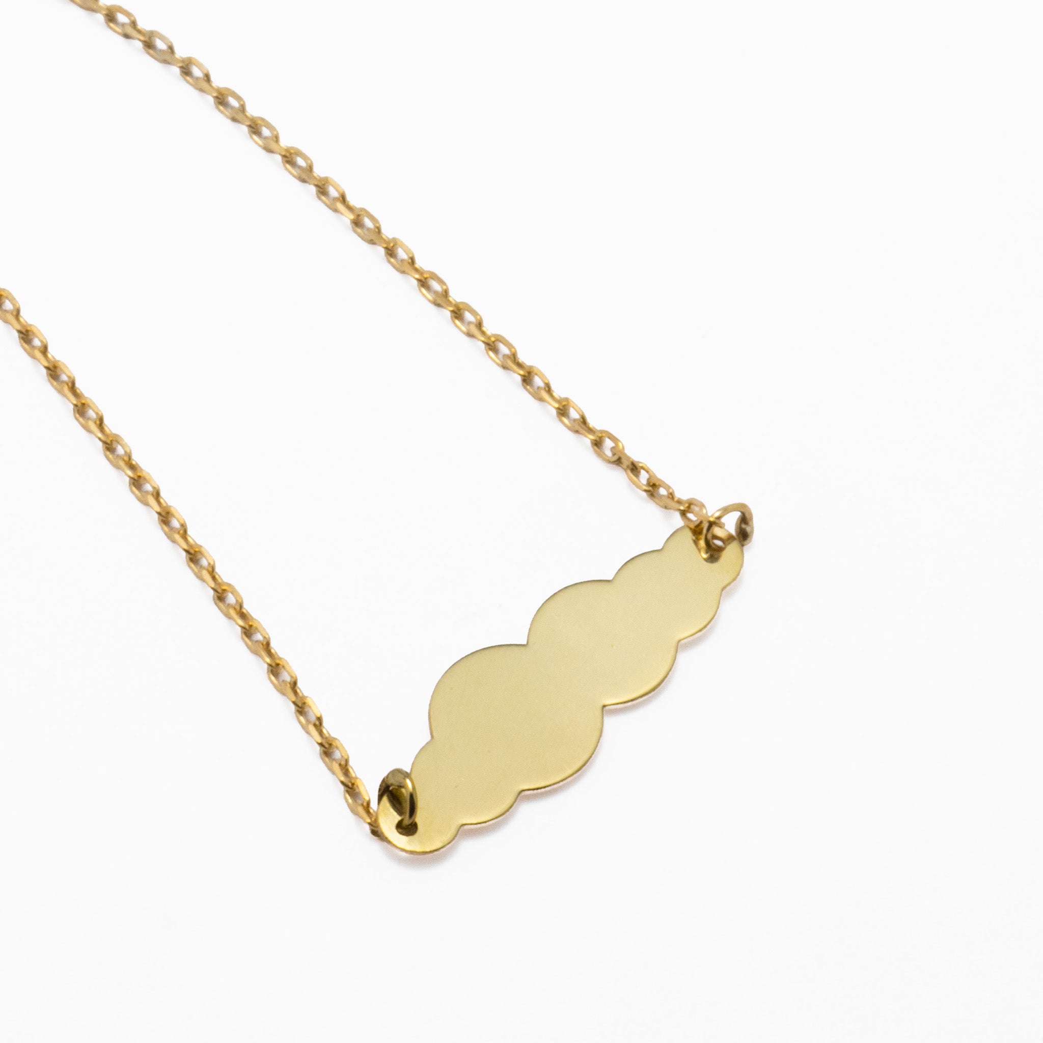 Pulseira em Ouro 9kts - Nuvem