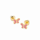 Brincos em Prata Dourada Borboleta - AGATHA RUIZ DE LA PRADA