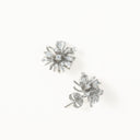 Brincos Prata com Zircónias - Coleçâo Relíquias do Mar