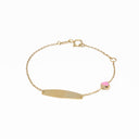 Pulseira em Ouro 9kts - Coração