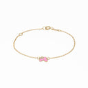 Pulseira em Ouro 9kts - Borboleta