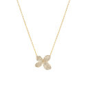 Colar Alba com Zircónias - Prata 925 Dourada