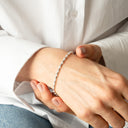 Pulseira em Prata com Pérolas
