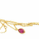 Colar em Ouro 9kts com Zirónia