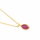 Colar em Ouro 9kts com Zirónia