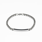 Pulseira Aço com Chapa