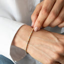 Pulseira em Prata tricolor