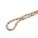 Pulseira em Prata tricolor