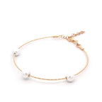 Pulseira Prata Dourada - COLEÇÃO ESSÊNCIA
