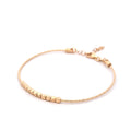 Pulseira Prata Dourada - COLEÇÃO ESSÊNCIA
