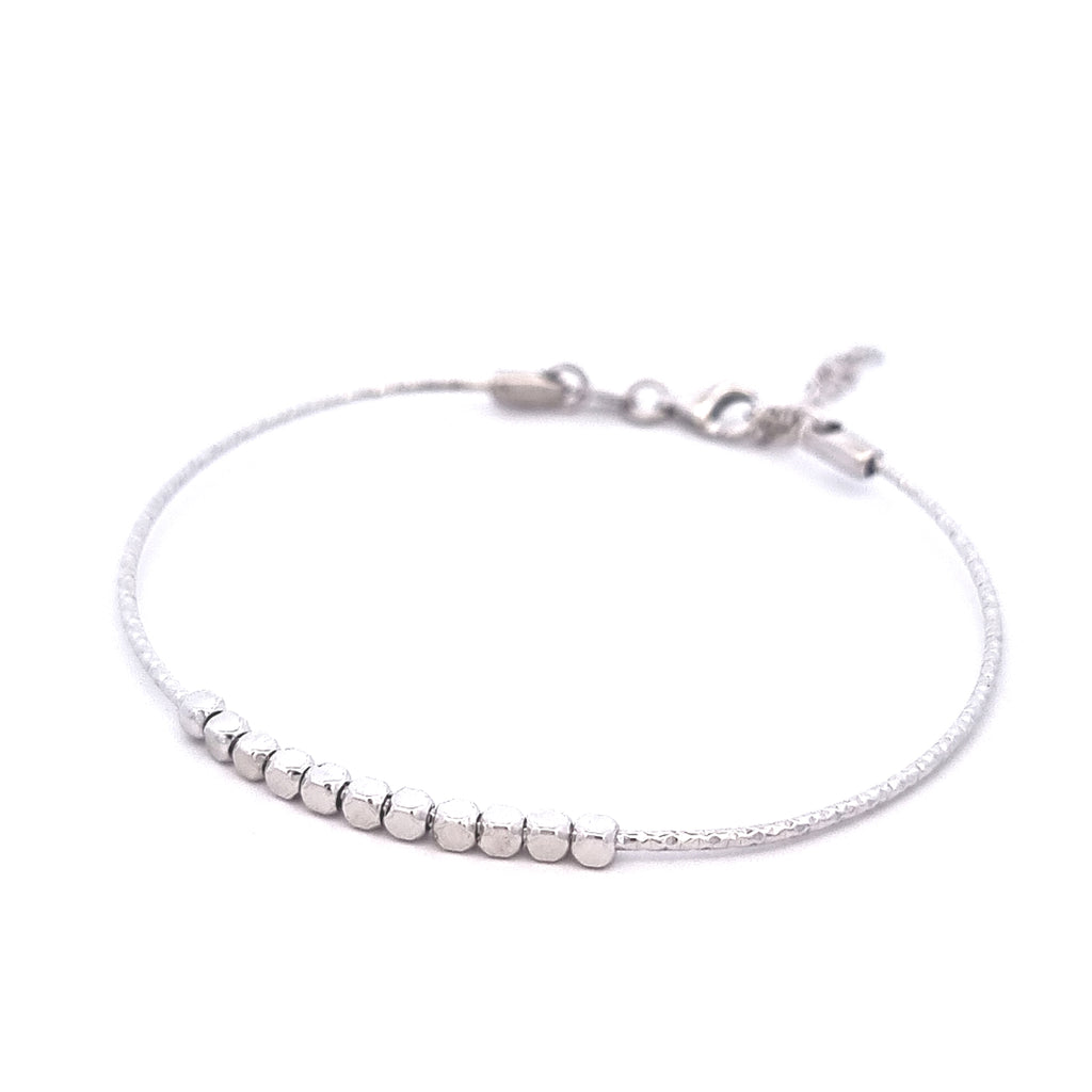 Pulseira Prata - COLEÇÃO ESSÊNCIA