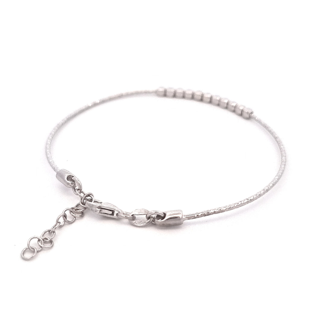 Pulseira Prata - COLEÇÃO ESSÊNCIA