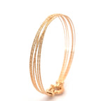 Pulseira Prata Dourada - COLEÇÃO ESSÊNCIA