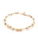 Pulseira Prata Dourada - COLEÇÃO ESSÊNCIA