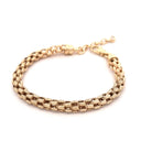 Pulseira Prata Dourada - COLEÇÃO ESSÊNCIA