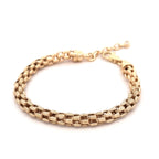 Pulseira Prata Dourada - COLEÇÃO ESSÊNCIA