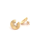 Conjunto Colar e Brincos Prata Dourada com Zircónias