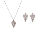 Conjunto Colar e Brincos Prata com Zircónias