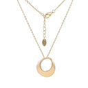 Conjunto Colar e Brincos Prata Dourada com Zircónias