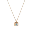 Conjunto Colar e Brincos Prata Dourada