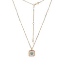 Conjunto Colar e Brincos Prata Dourada