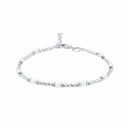 Pulseira em Prata com Pérolas