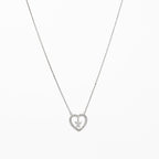 Colar Prata com Zircônias - Anjo