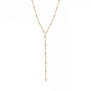 Colar em Latão Dourado com Zircónias - Coleção Brass