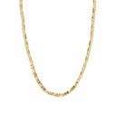 Colar em Latão Dourado com Zircónias - Coleção Brass