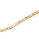 Pulseira em Latão Dourado com Zircónias - Coleção Brass
