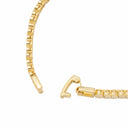 Pulseira em Latão Dourado com Zircónias - Coleção Brass