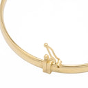 Pulseira Escrava Lisa - Prata Dourada