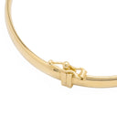 Pulseira Escrava Lisa - Prata Dourada