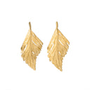 Brincos Outono 5cm - Prata Dourada