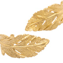 Brincos Outono 2,5cm - Prata Dourada