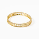 Escrava Latão Dourado com Zircónias - COLEÇÃO BRASS