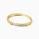 Escrava Latão Dourado com Zircónias - COLEÇÃO BRASS