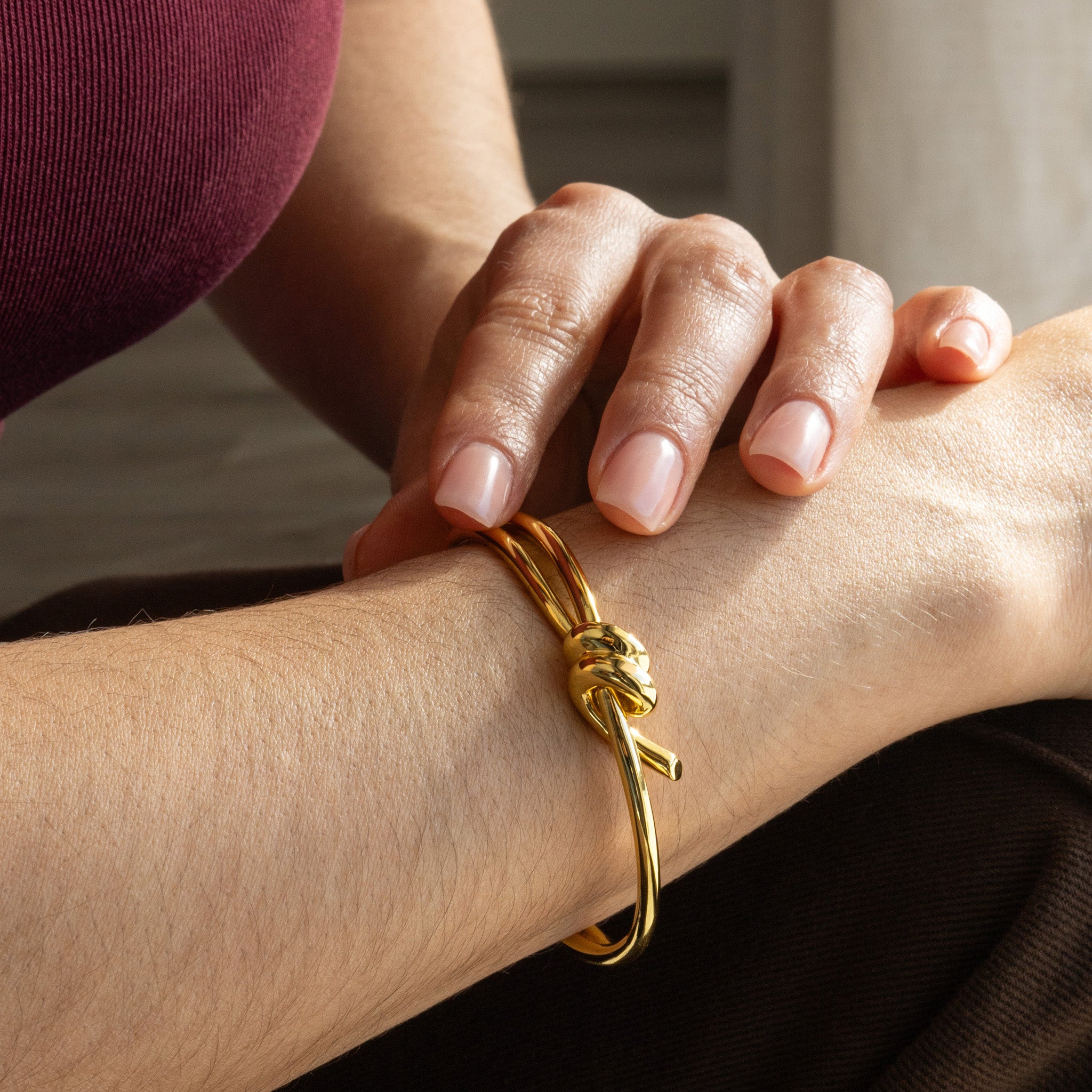 Escrava Latão Dourado - COLEÇÃO BRASS