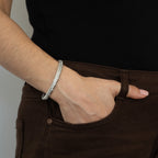 Escrava Latão com Zircônias - COLEÇÃO BRASS