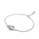Pulseira Prata Filigrana - Coração De Viana