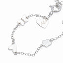 Pulseira em Prata Borboleta Coração Flor - AGATHA RUIZ DE LA PRADA