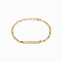 Pulseira em Ouro 9kts - Malha Barbela